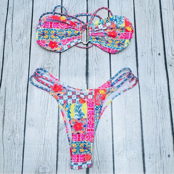 SHEIN Swim Suit Bundle Size Medium - Picture 3 of 4